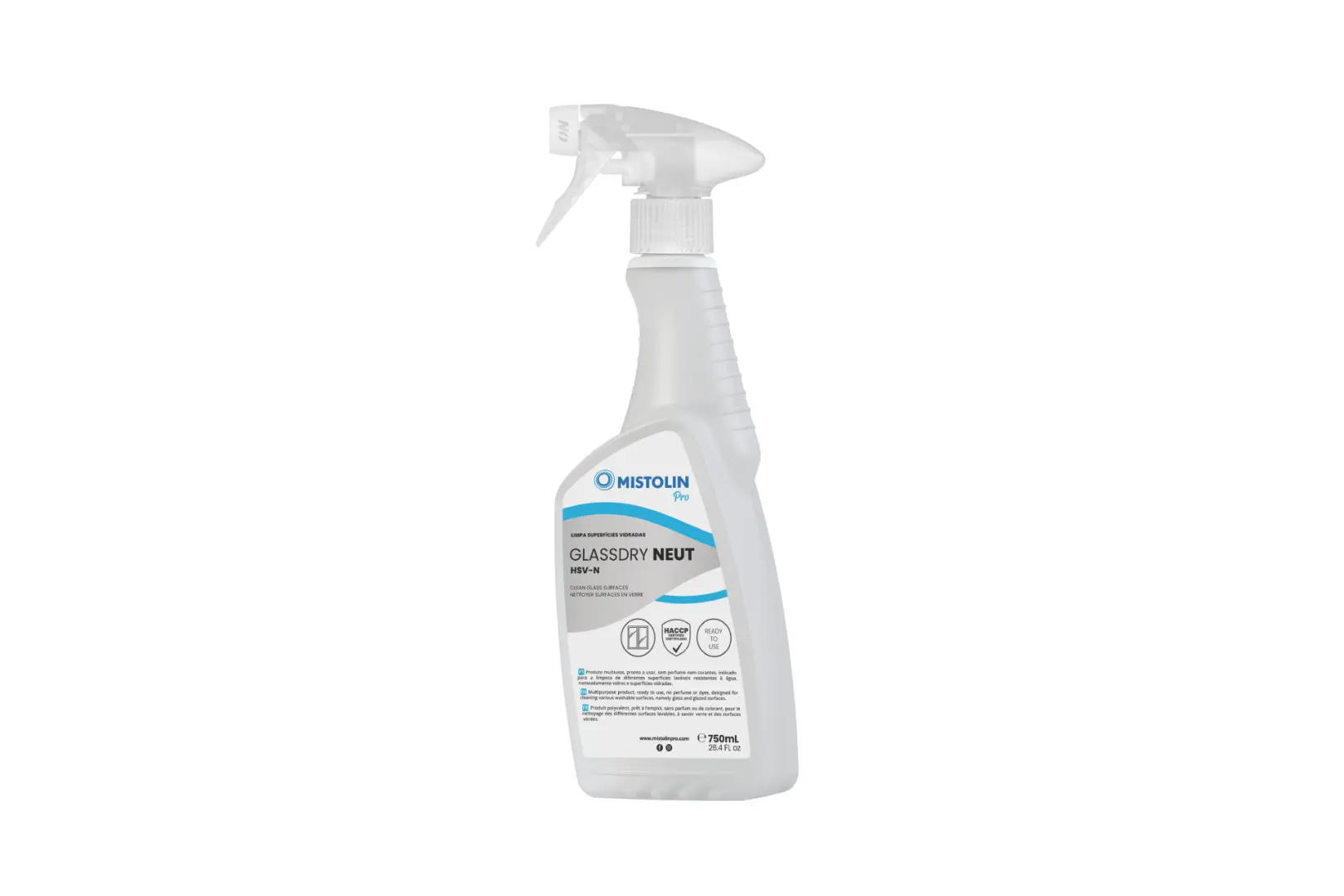 Glassneut HSV-N Mistolin – Limpa Vidros Neutro [750ML]