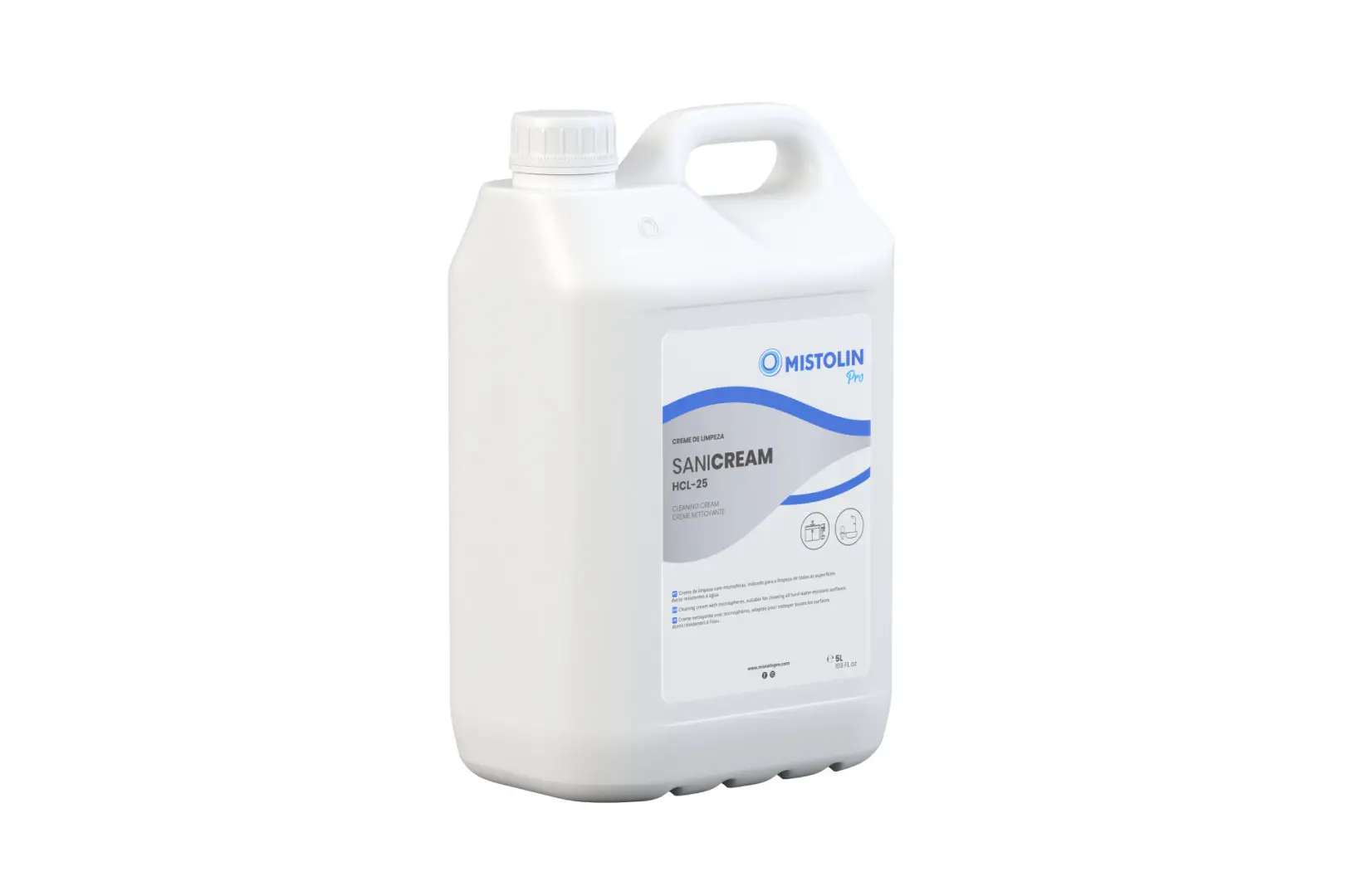 Sanicream HCL-25 Mistolin Creme Limpeza Wc [5LT]