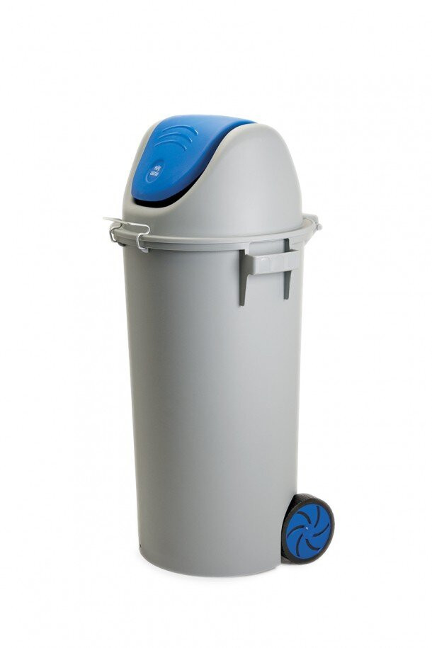 CONTENTOR BALDE 80LT VAIVEM OSCILANTE RECICLAGEM
