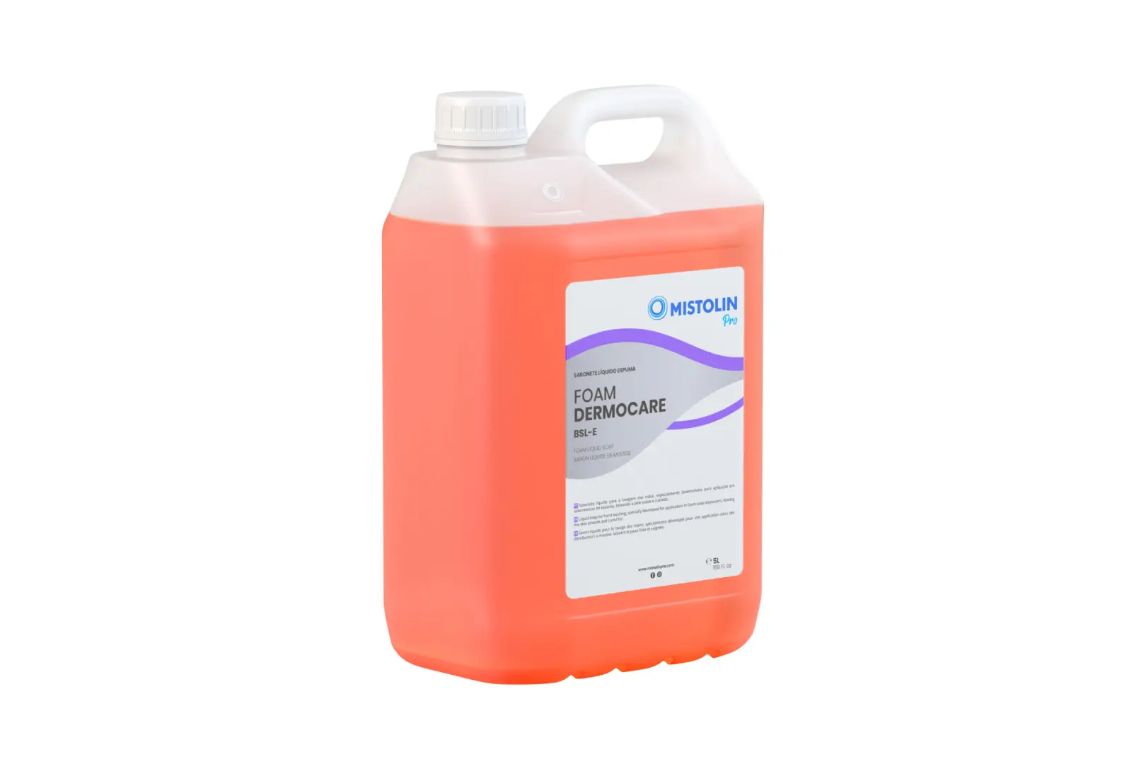 Foam Dermocare BSL-E Mistolin Sabonete Líquido Espuma [5LT]