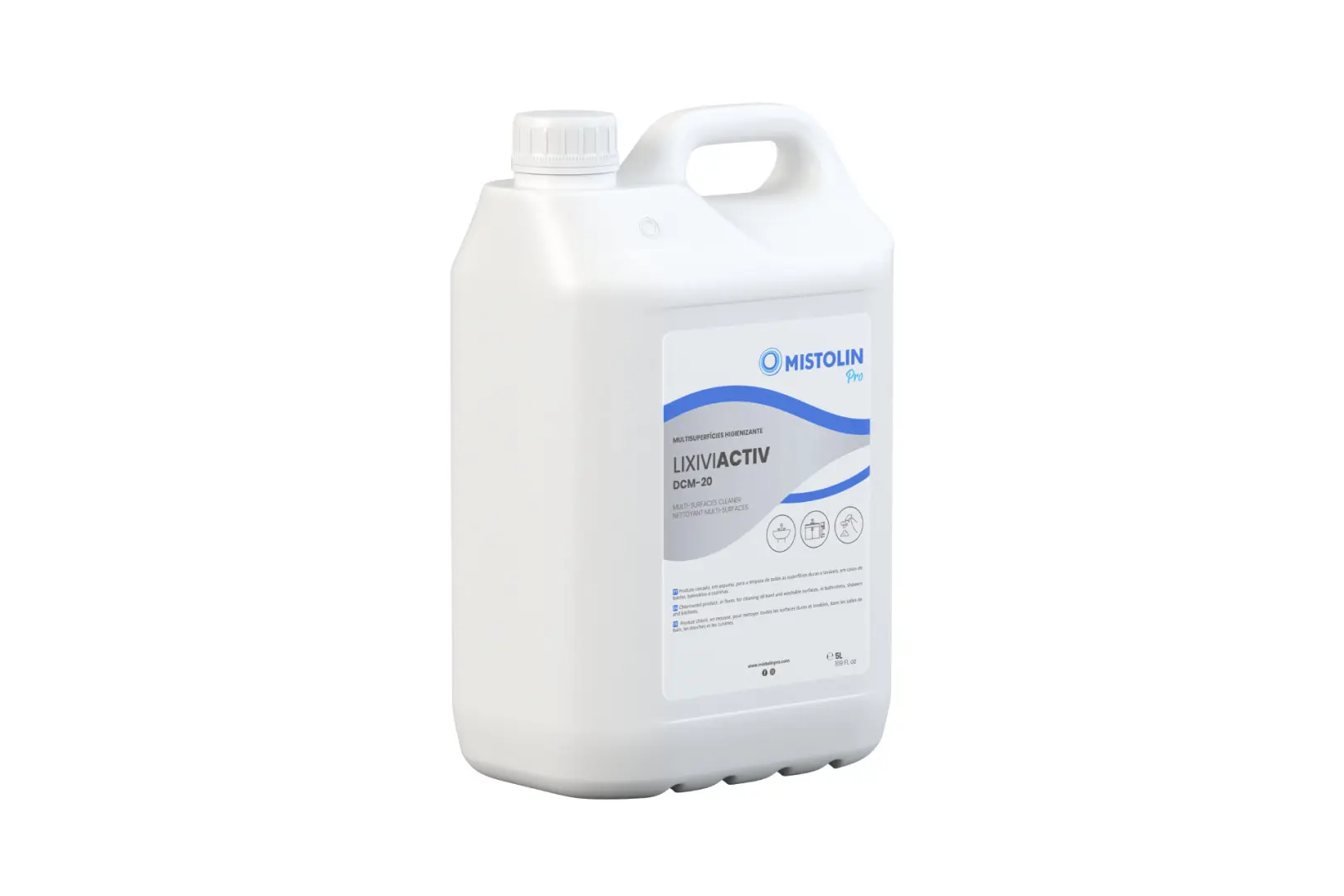 Lixiviactiv DCM-20 Mistolin Multisuperfícies Higienizante [5LT]