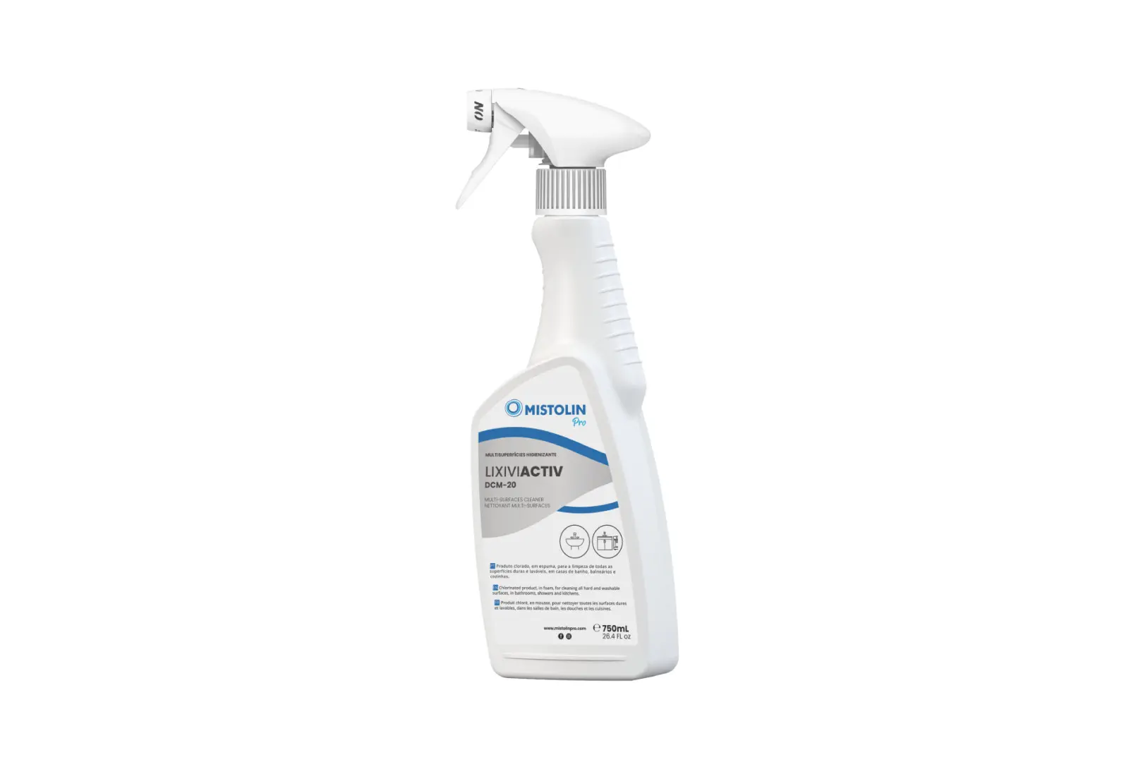 Lixiviactiv DCM-20 Mistolin Multisuperfícies Higienizante [750ML]