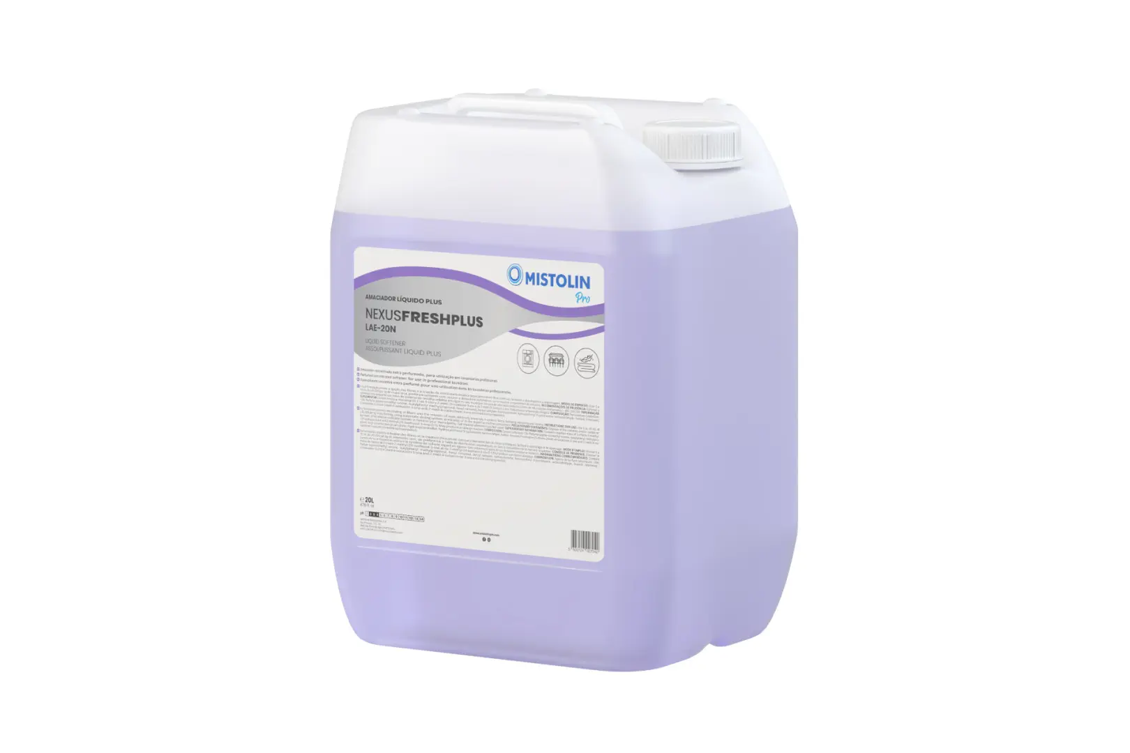 Nexus Fresh Plus LAE-20N Mistolin Amaciador Roxo [20LT]