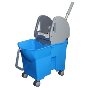 CARRO DE LIMPEZA COM 2x BALDES 11+9=20L + PRENSA