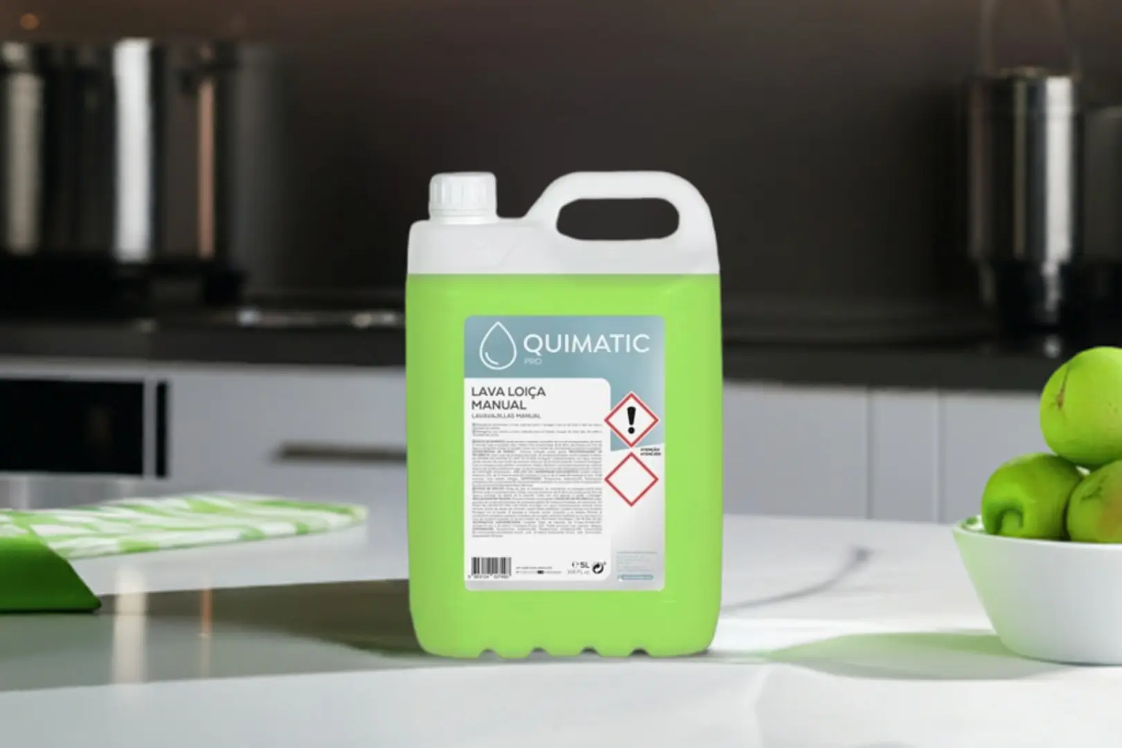 Lava Loiça Quimatic Pro [5LT] – Detergente Manual Perfumado a Limão